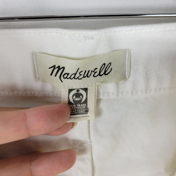 New Madewell Perfect Vintage Crop Distressed High Waist Button Fly Jeans - Picture 7 of 12